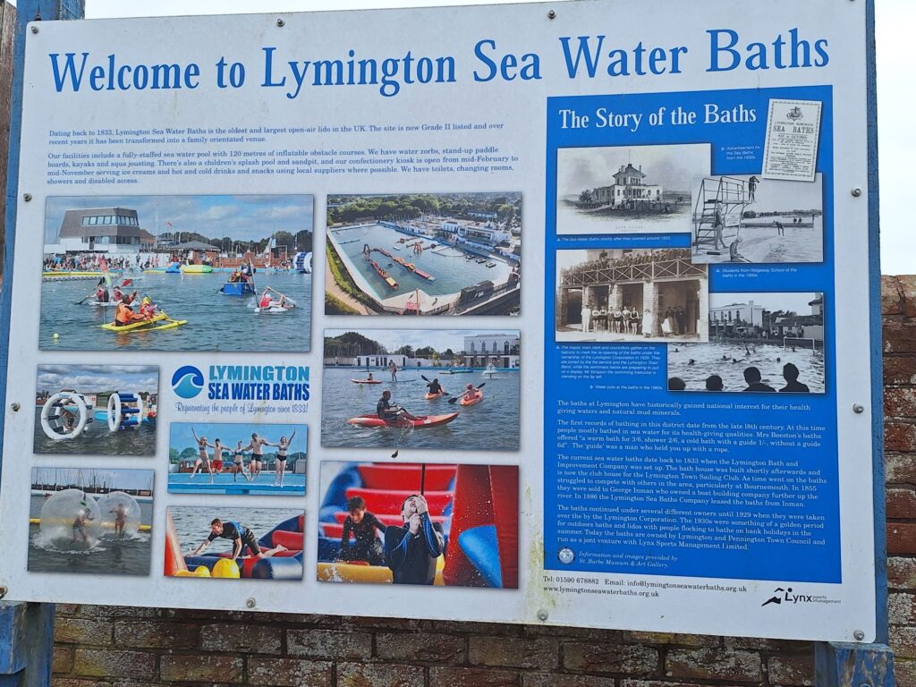 ライミントンの海水プール