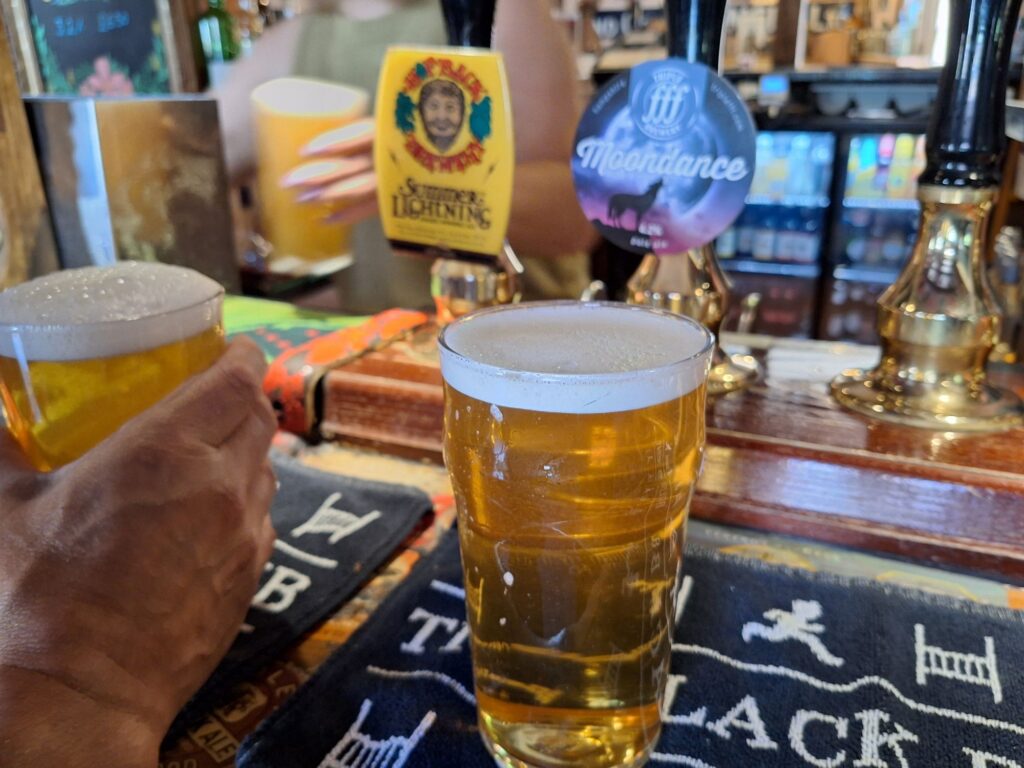 サマーライトニング、ドラフトビール