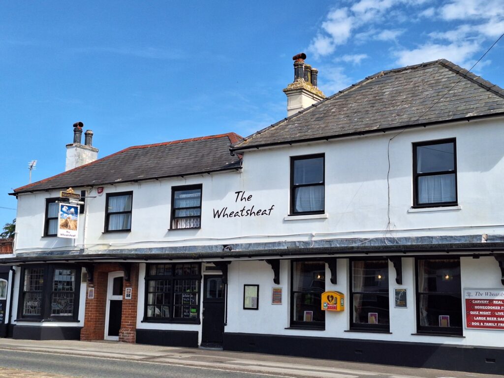 ニューミルトンのパブ、Wheatsheaf Inn