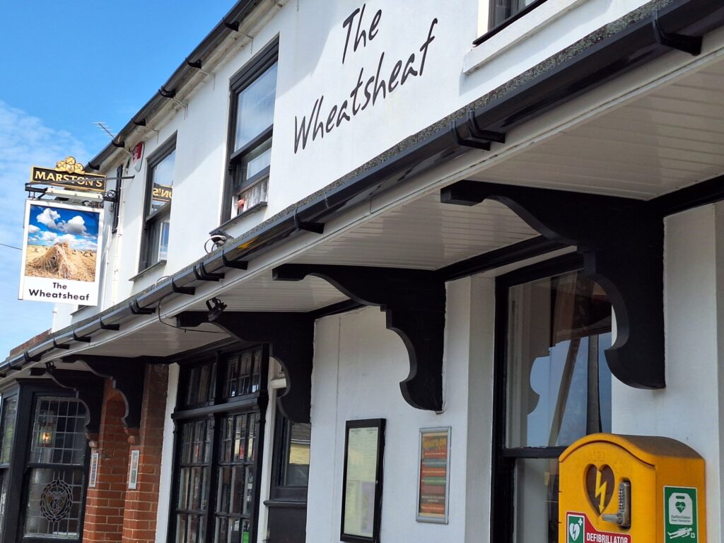 ニューミルトンのパブ、Wheatsheaf Inn