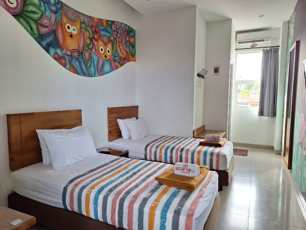 Istanaku Guesthouse 2のツインルーム