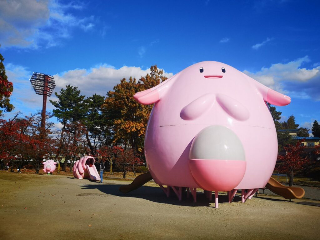 ラッキー公園のポケモン