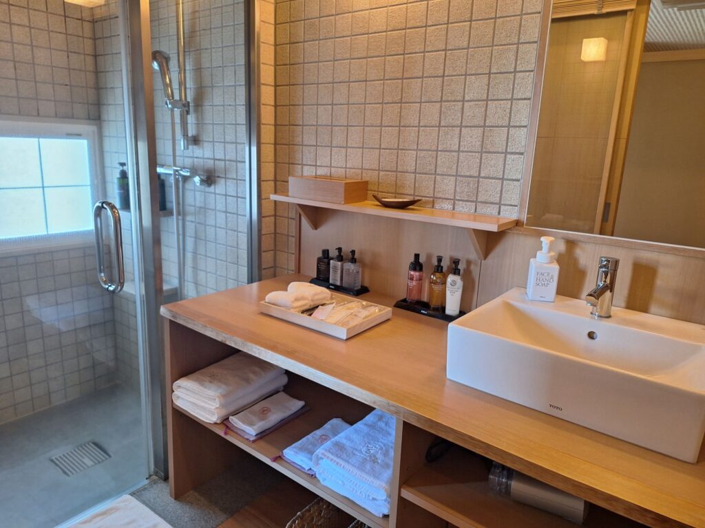 旅館「吉春」のバスルーム