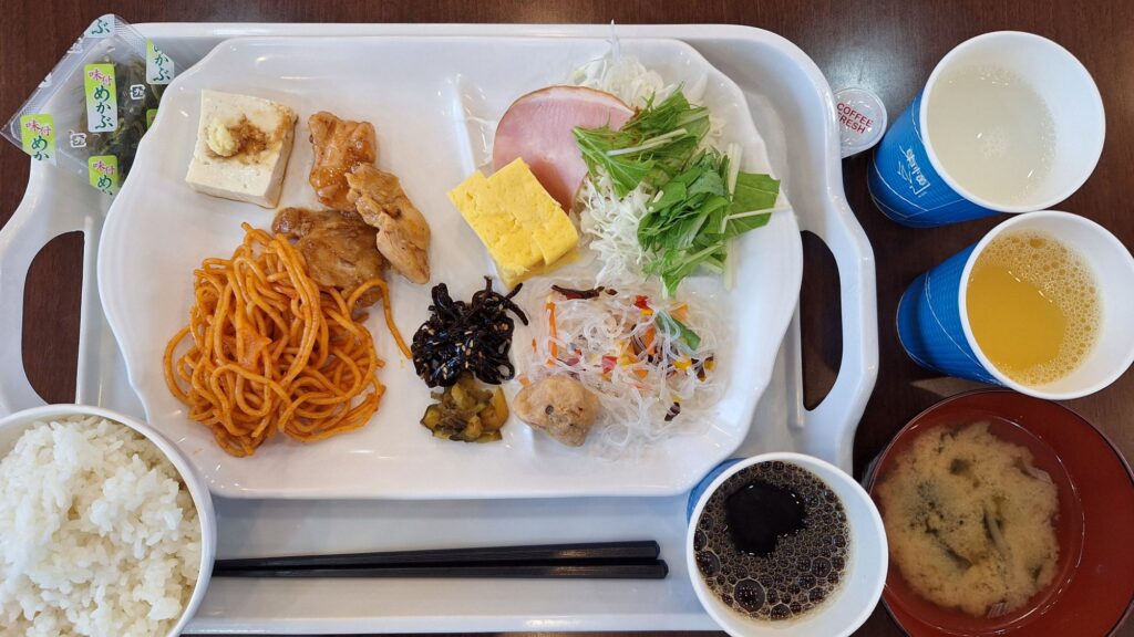 東横イン福島駅西口の朝食