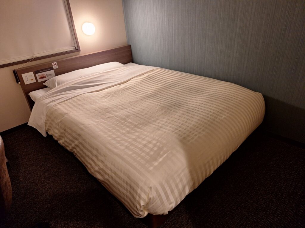 スーパーホテル山形鶴岡のダブルルーム