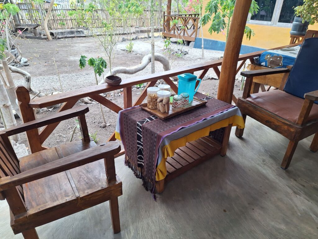 Bela Mori Homestayの部屋バルコニー