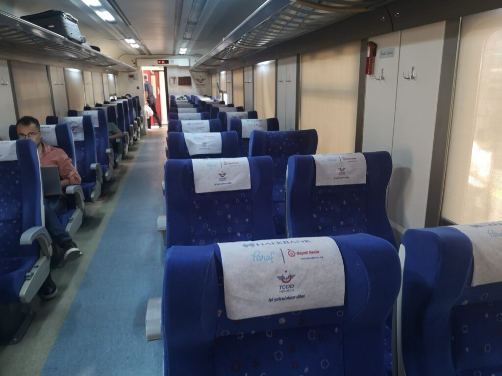 Train from Konya to Adana Mai and Chris Travel