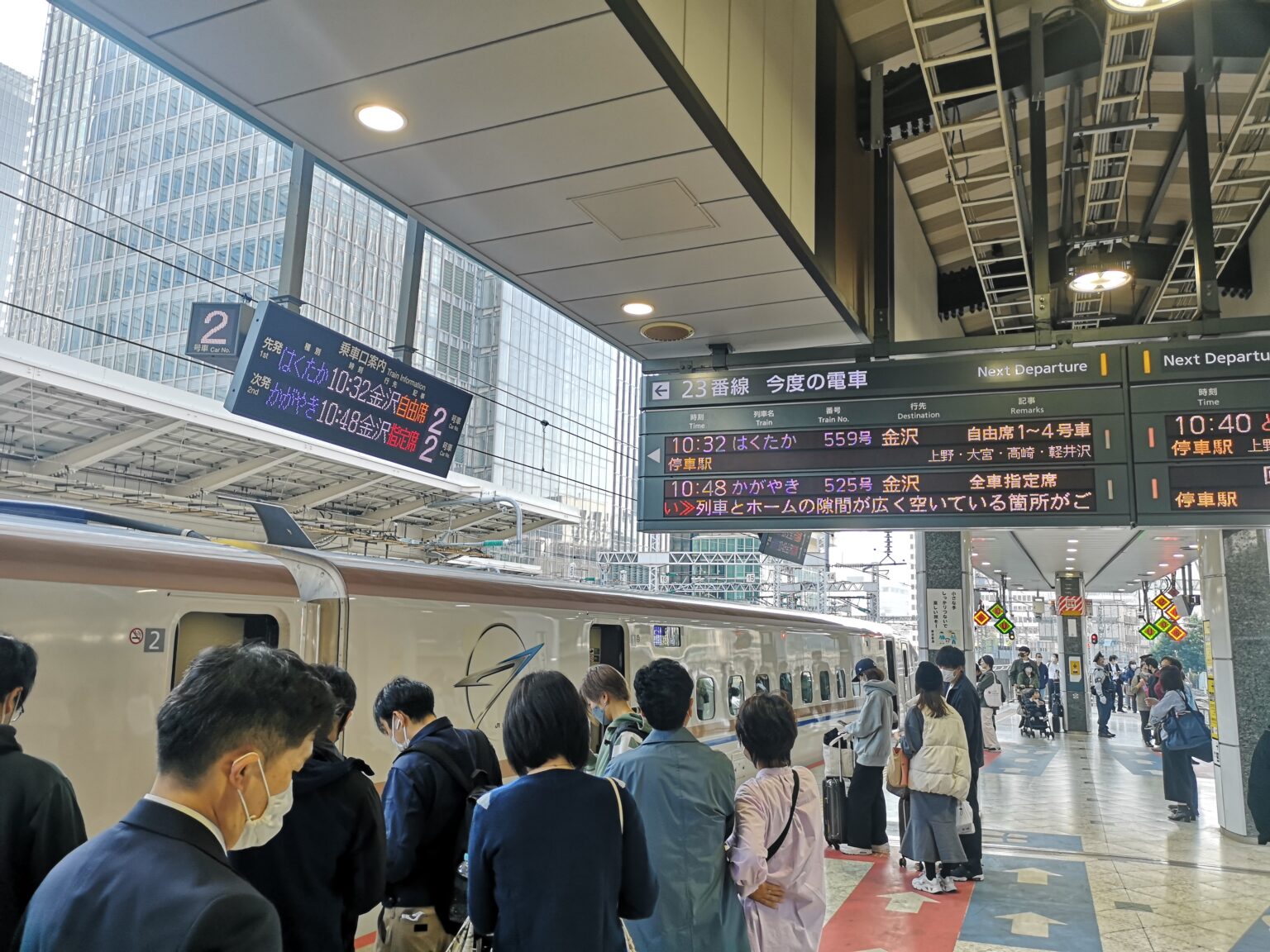 Tokyo to Kanazawa by Shinkansen and sightseeing Mai and Chris Travel