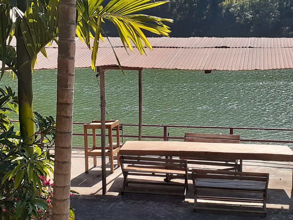 A view from Nam Ou River Lodge