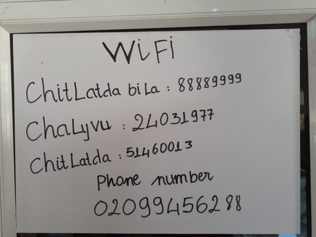 Chitlada Bila Hpuse Contact Details
