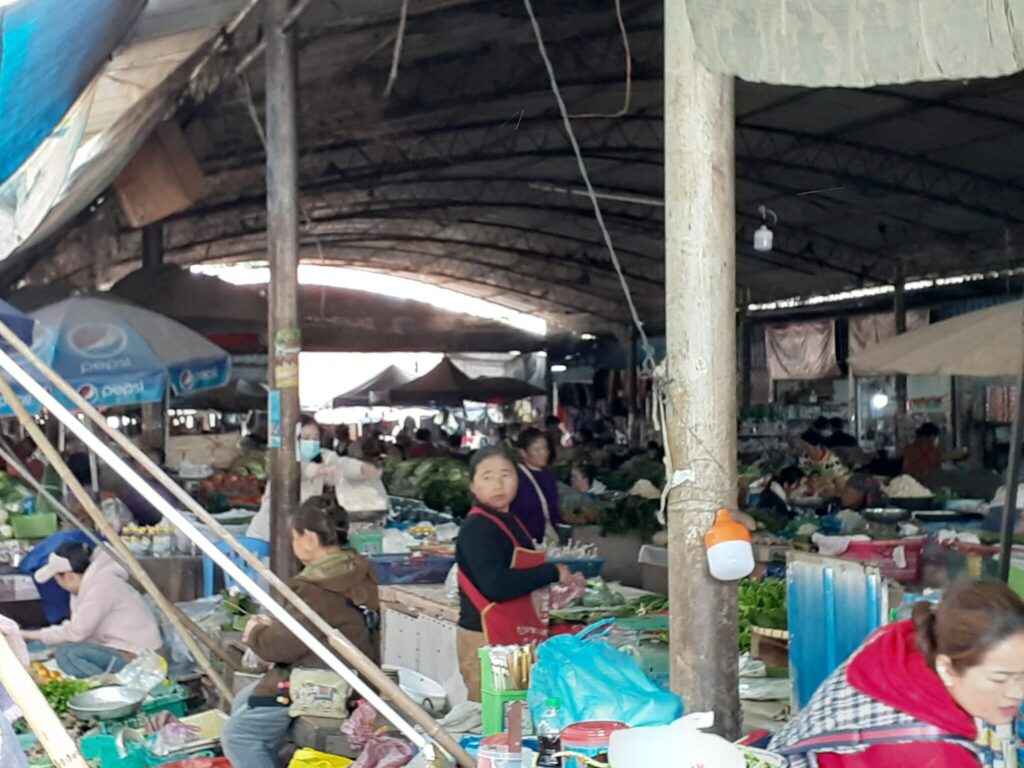 Oudomxay Local Market