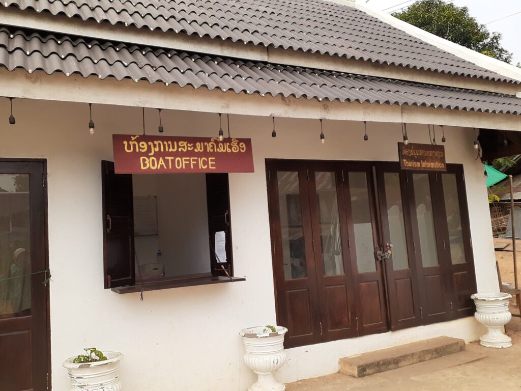 Boat Office in Nong Khiaw