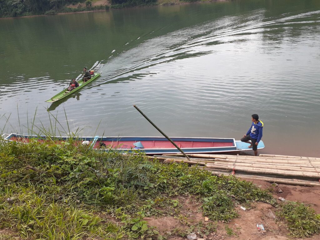 the Sop Keng boat landing