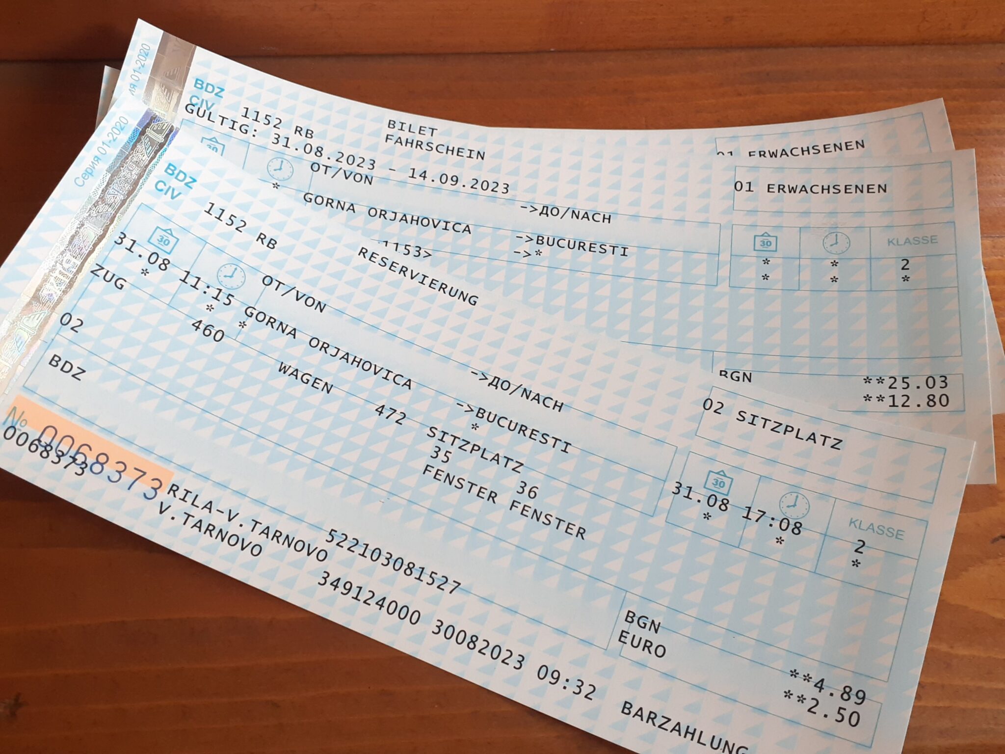 Veliko Tarnovo to Bucharest Border Crossing by Train Mai and Chris Travel