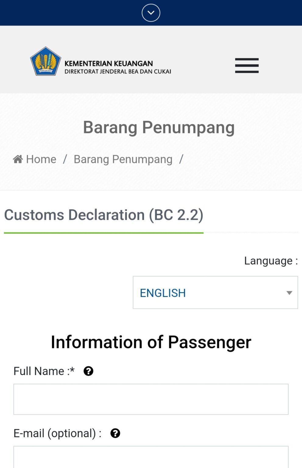 How To Fill In The Indonesian Customs Declaration Form Online From Your   Screenshot 20231207 161522 Brave 992x1536 