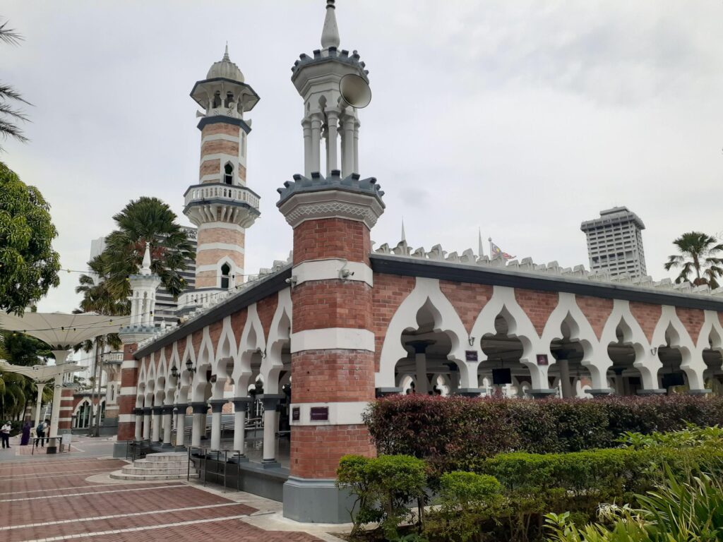 The mosque in Kunal Lumpur 