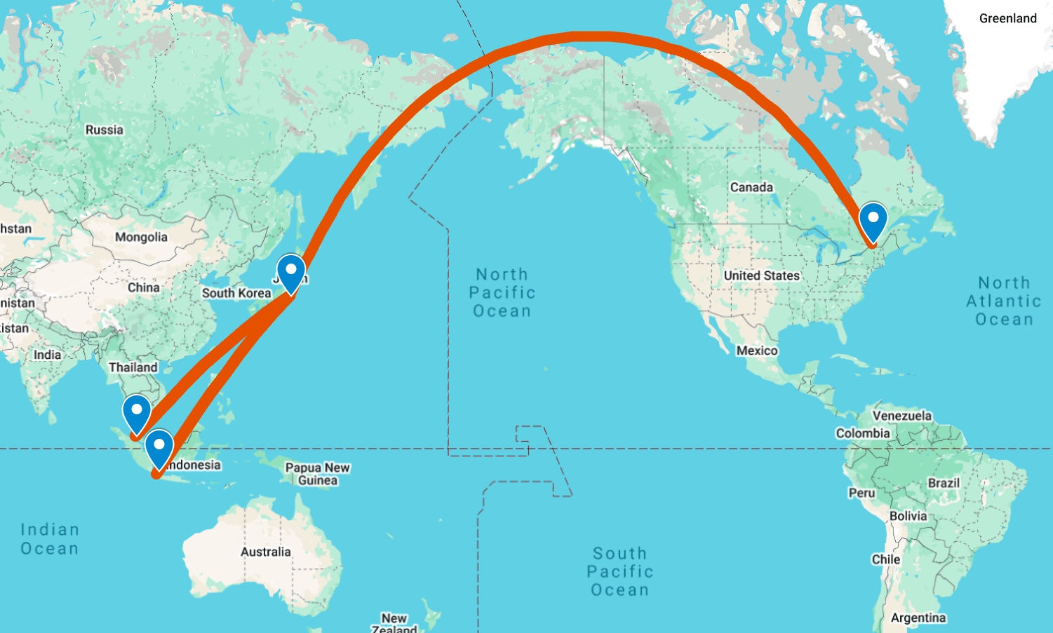 Our 2026-2027 Expedition Route
