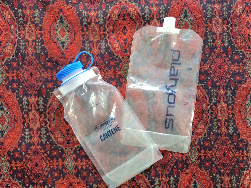 Our plastic water bags