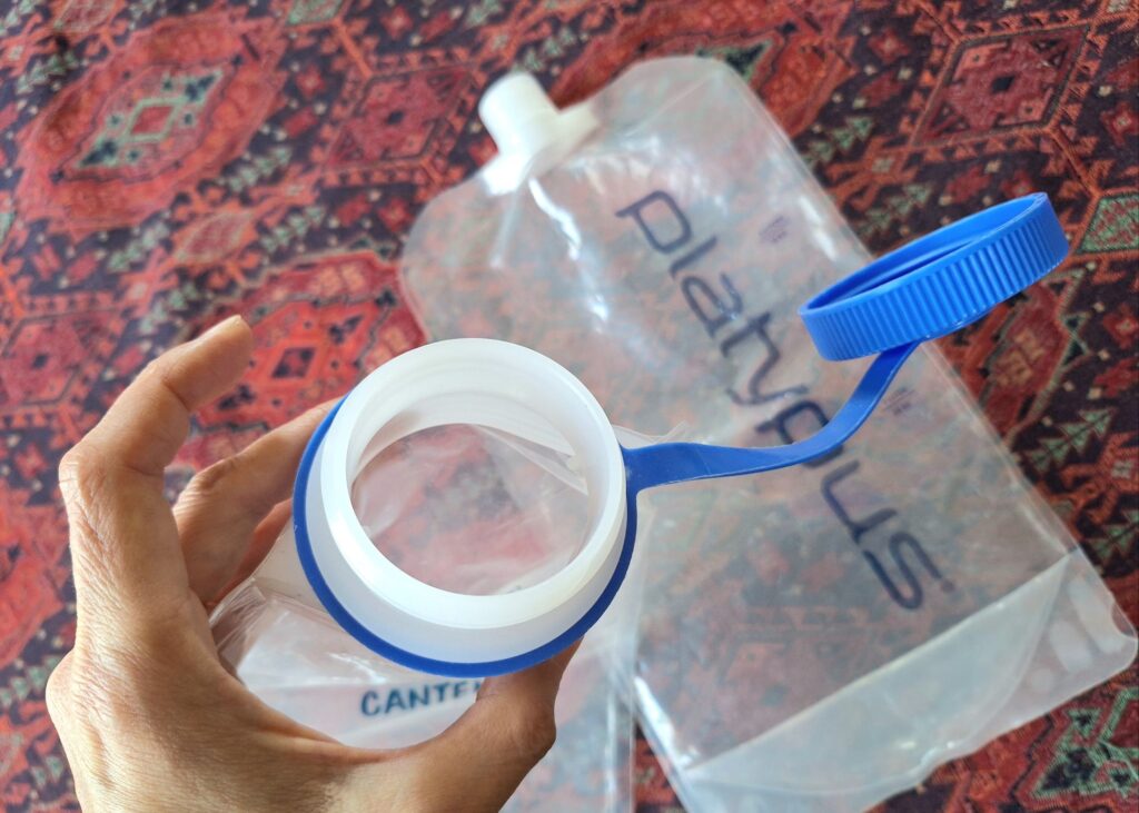 The wide mouth of Nalgene Cantene