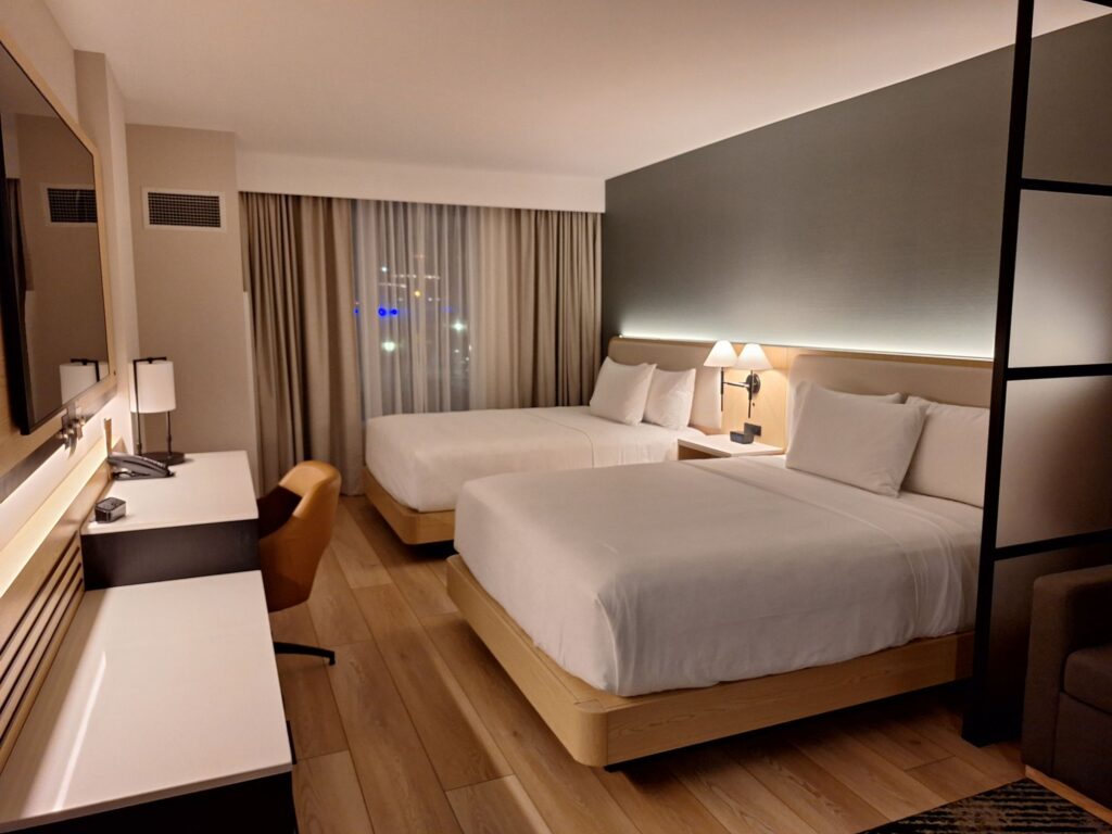 Twin room of Hyatt place Montreal airport