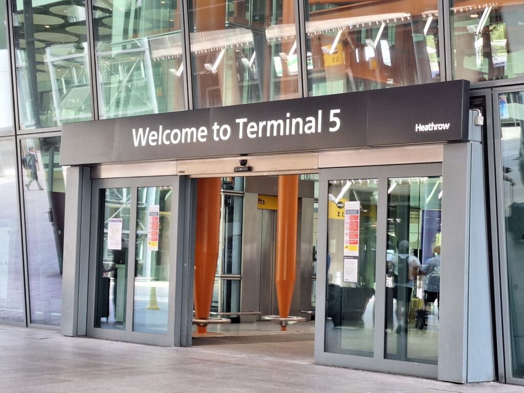 Heathrow airport Terminal 5 