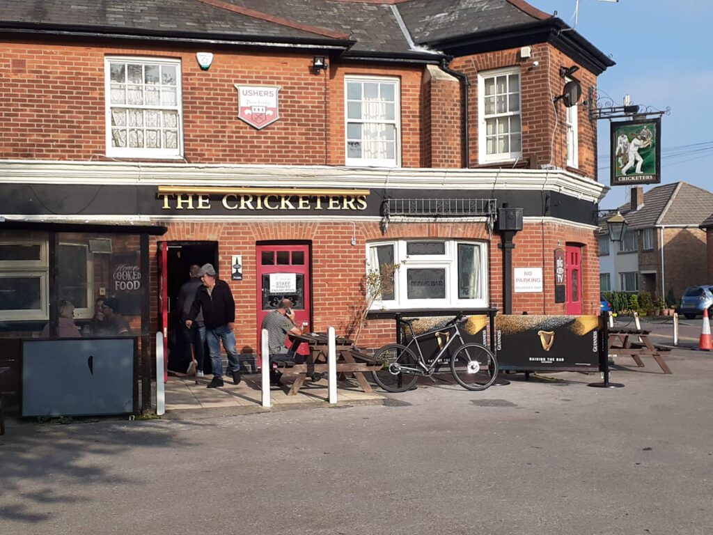 The Cricketers in Bournemouth, UK