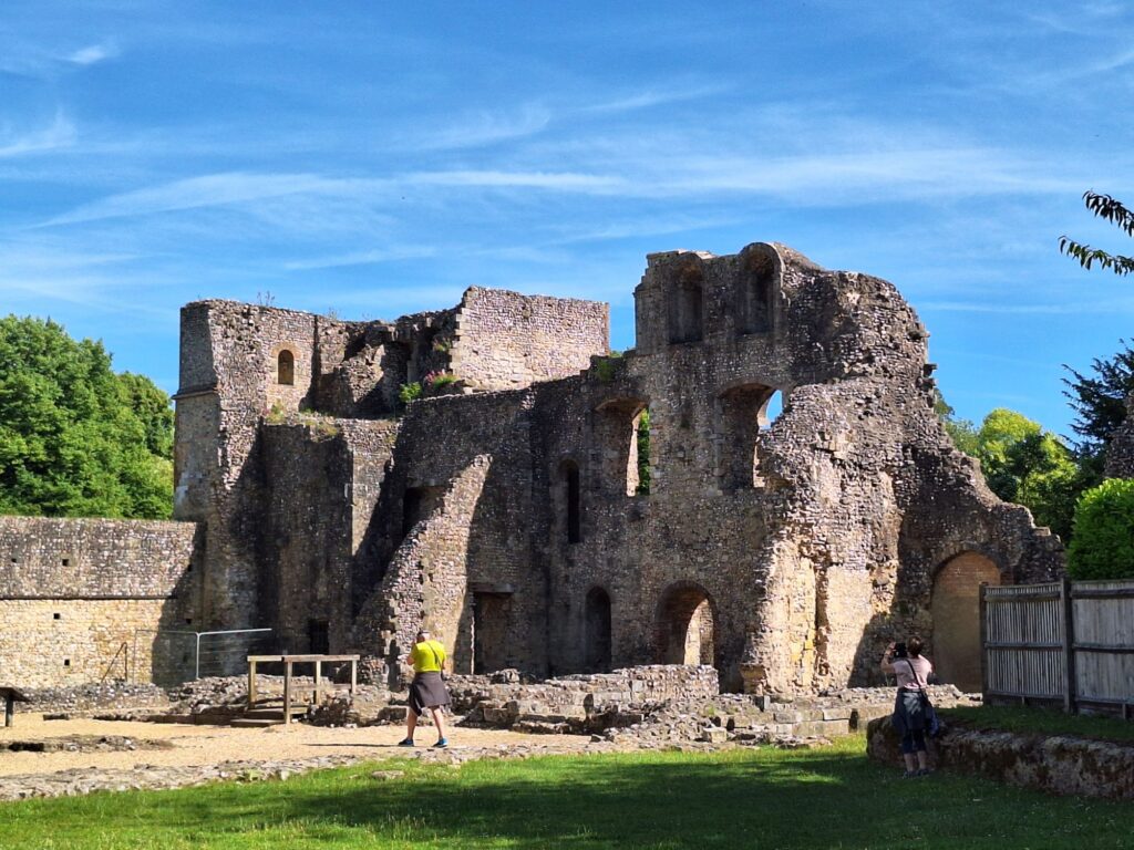 Wolvesey Castle Ruins in Winchester 