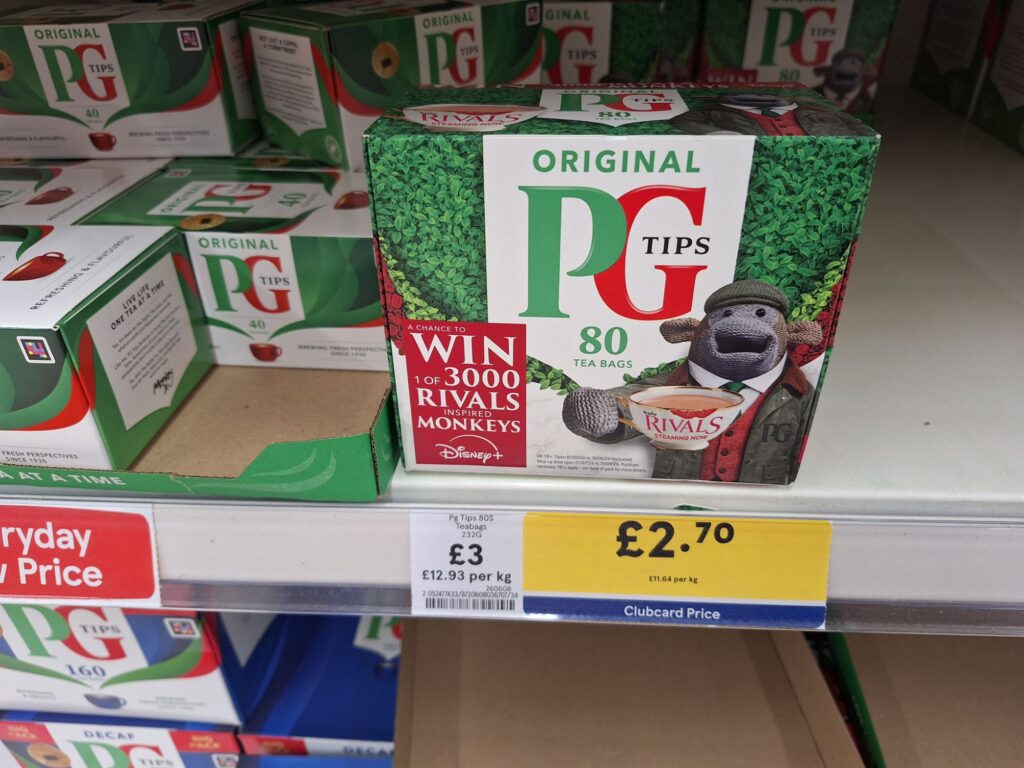 PG Tips tea