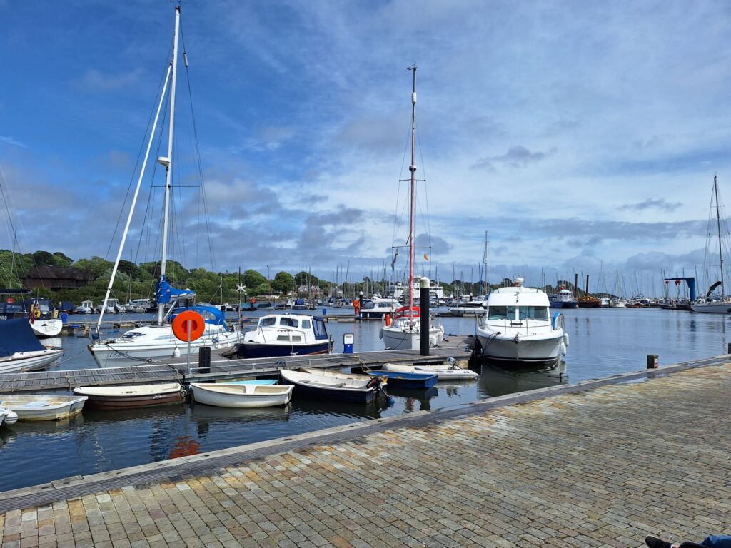 Lymington town quay 