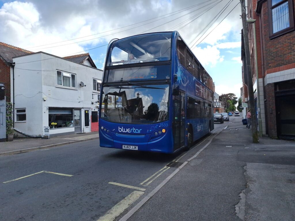 81 bus to Bournemouth