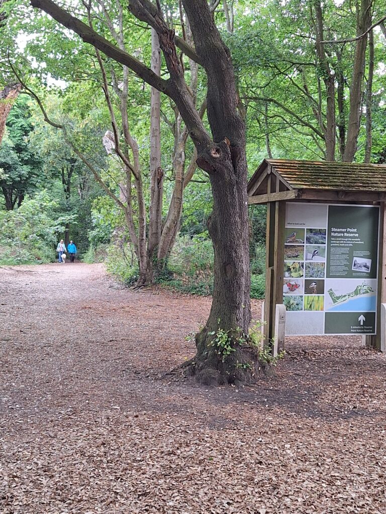 Entrance of Steamer Point Nature Reserve