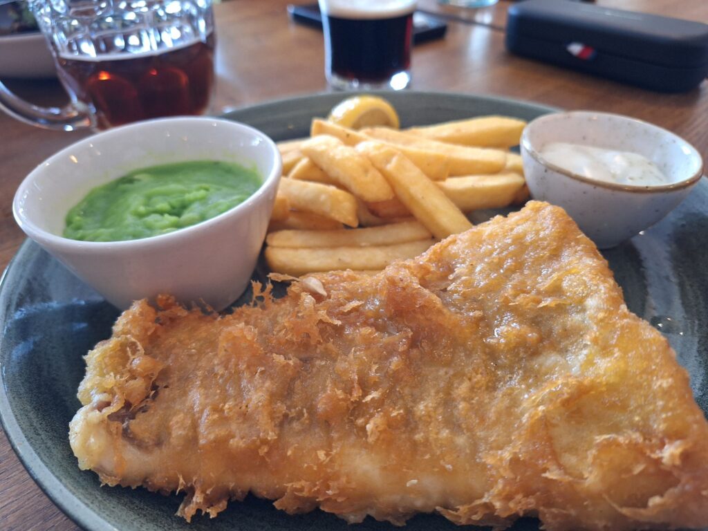 Fish and chips in Walkford