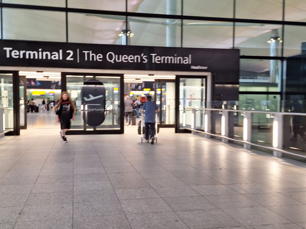 Heathrow airport Terminal 2