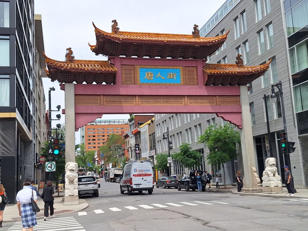 Quartier Chinois (Chinatown) in Montreal 