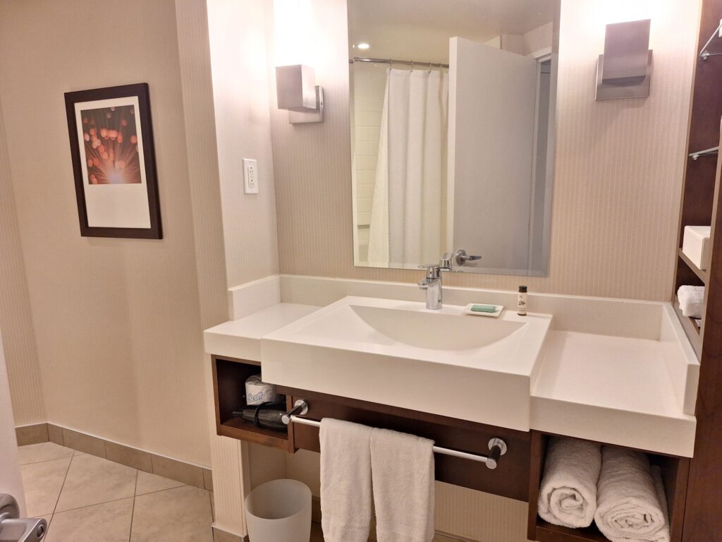 Bathroom in Delta Hotels Montreal