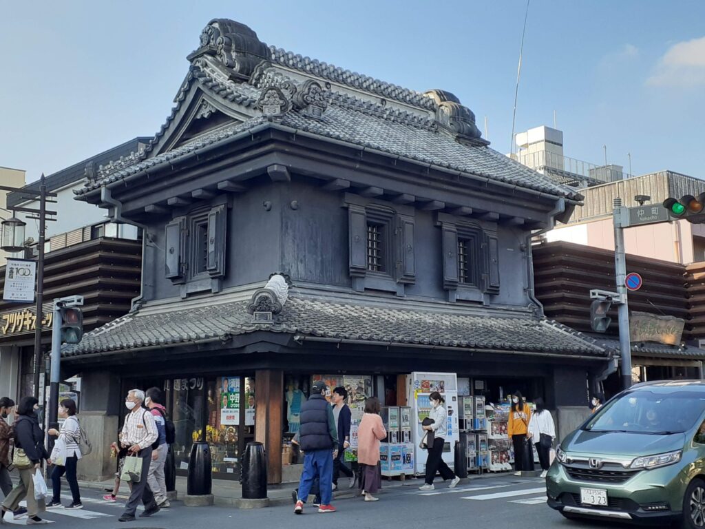 A traditional building in Kawagoe, Japan 