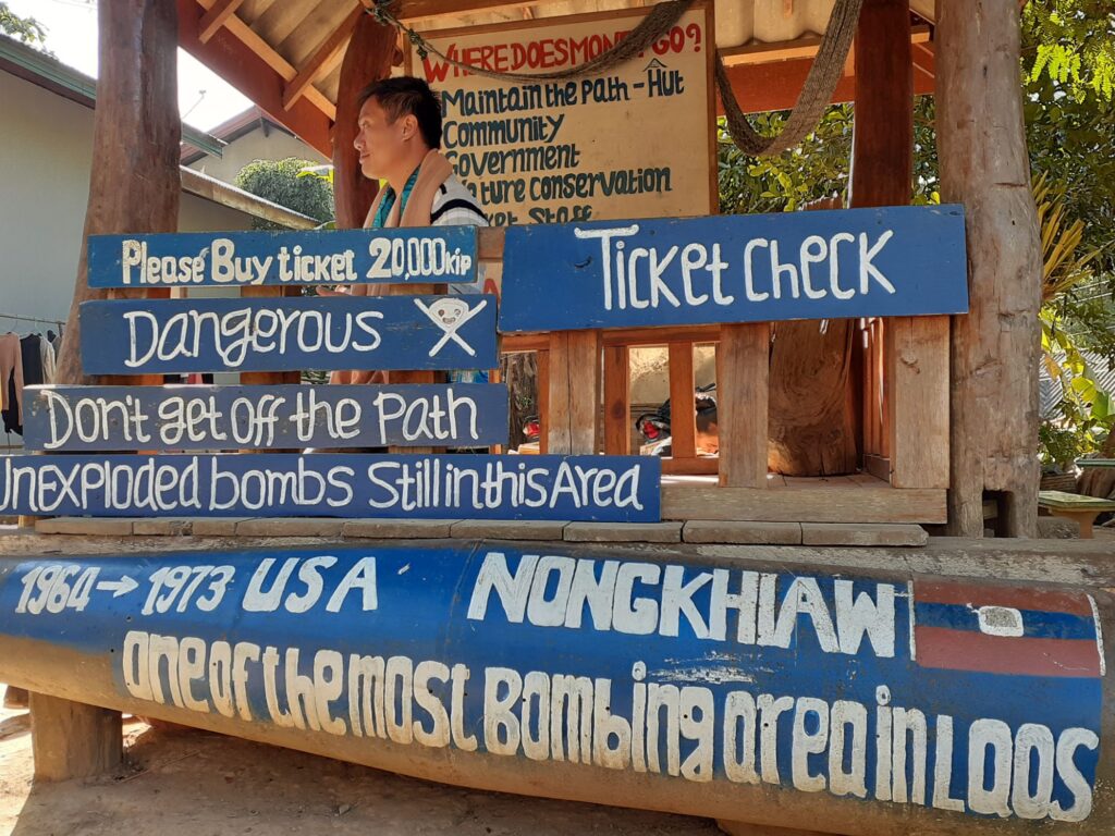 The entrance of Pha Daeng Peak Viewpoint