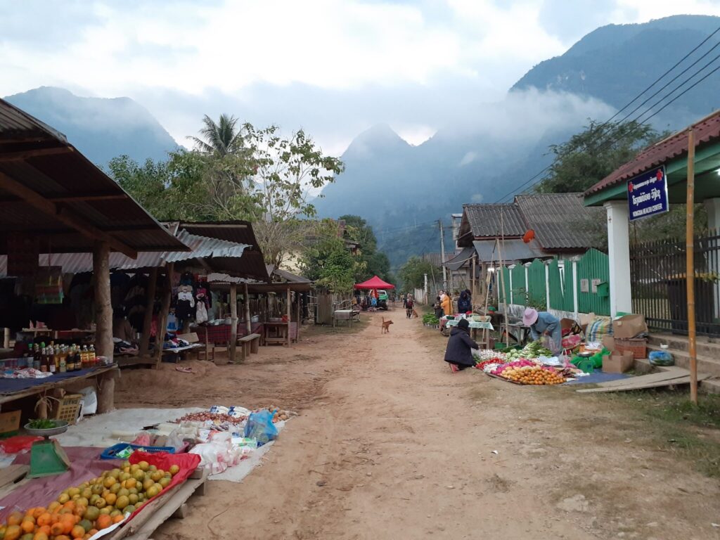 Muang Ngoy Morning Market