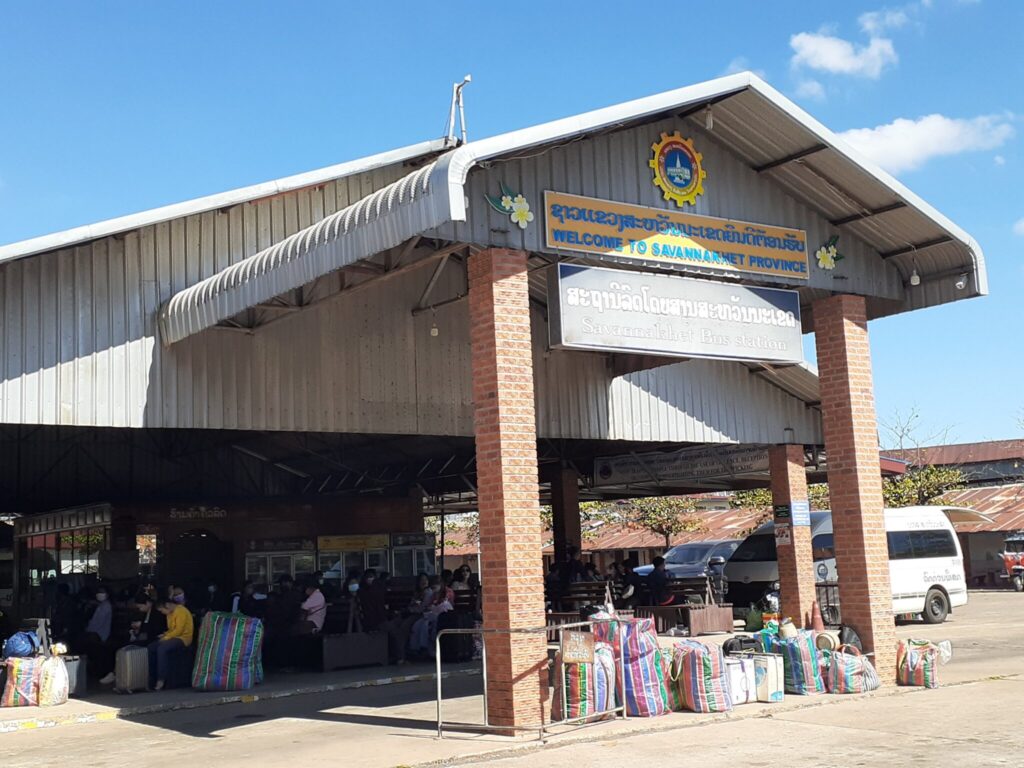 Bus terminal of Savannakhet