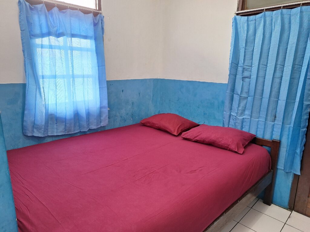 A double room in Hotel Pelangi Jayapura