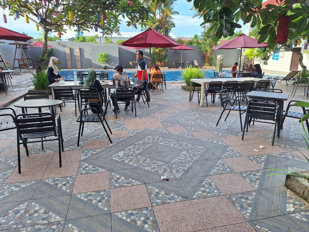 Dining area in Vega Hotel Sorong