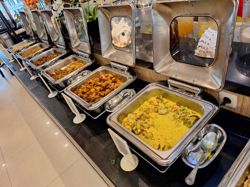 Breakfast buffet in Vega Hotel Sorong