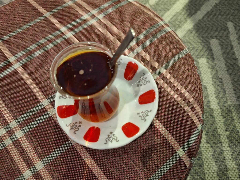Tea at the reception in Heaven Premium Hotel Istanbul Airport