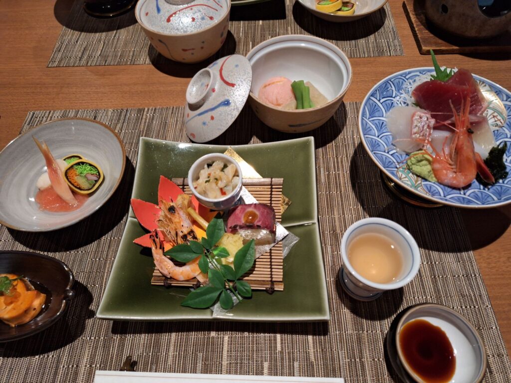 Japanese Kaiseki dinner