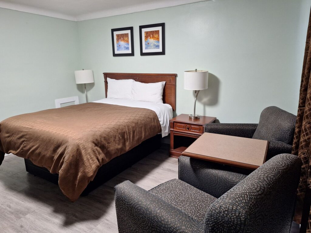 The room in Century Motel