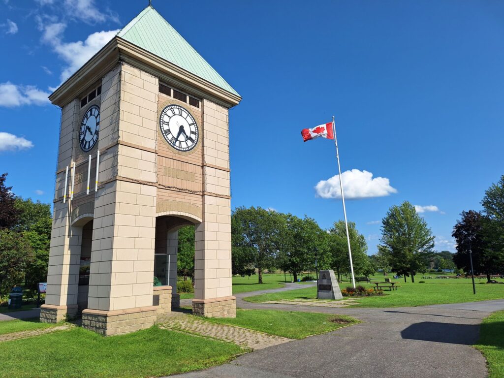 The Gateway Clock Tower in Cornwall