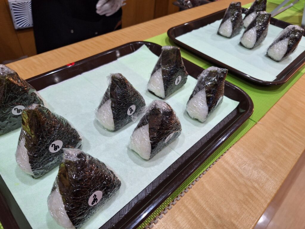 Free Onigiri in Hotel Ace Morioka