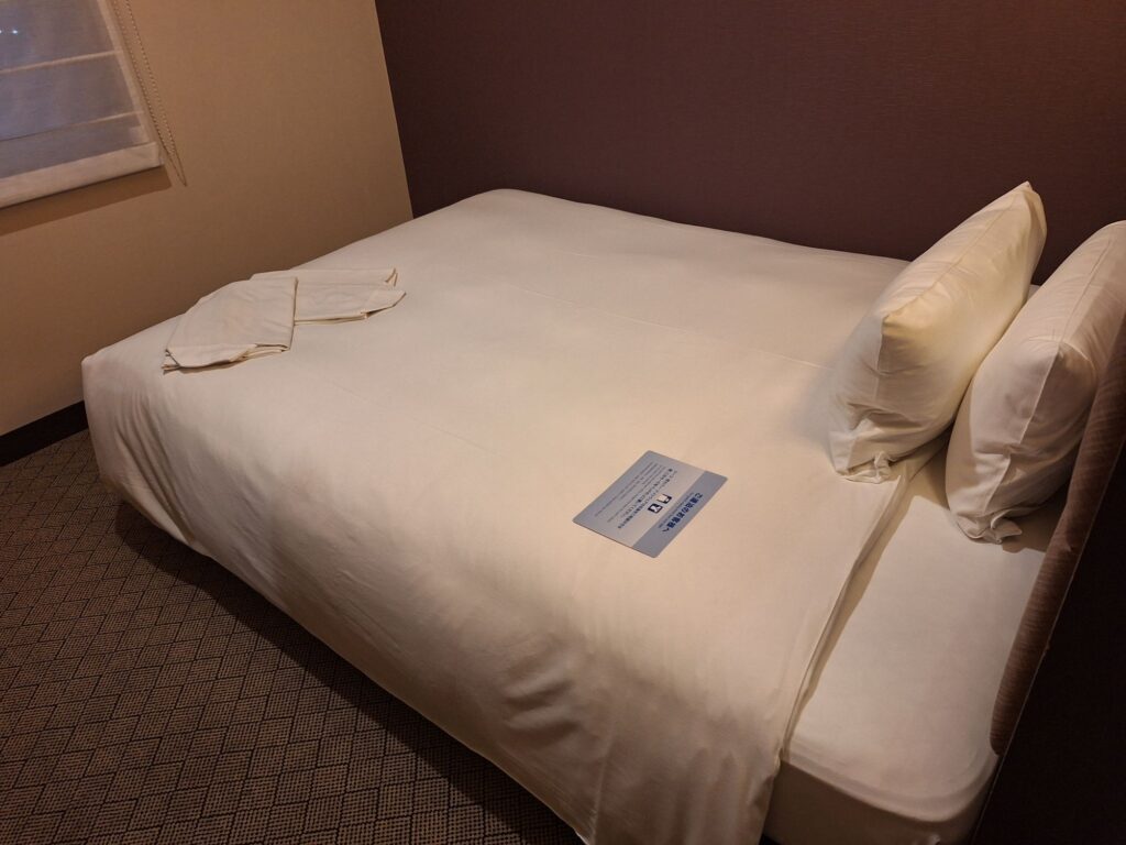 A double room in Royal Pines Hotel Yonezawa