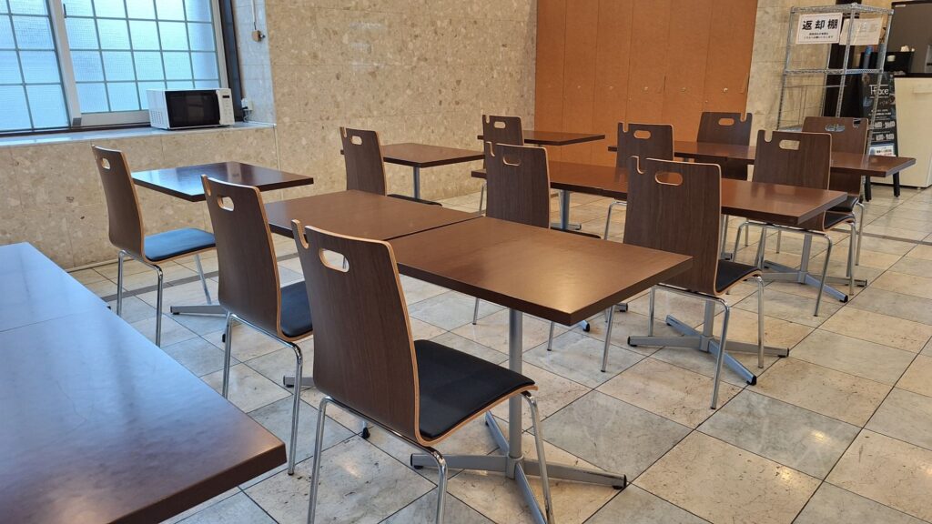 Breakfast area in Toyoko Inn Fukushima-eki Nishiguchi