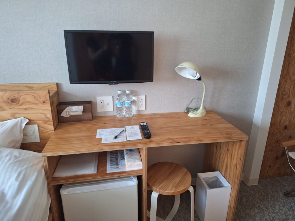 Interior of the double room in Irigo Apartment Hotel